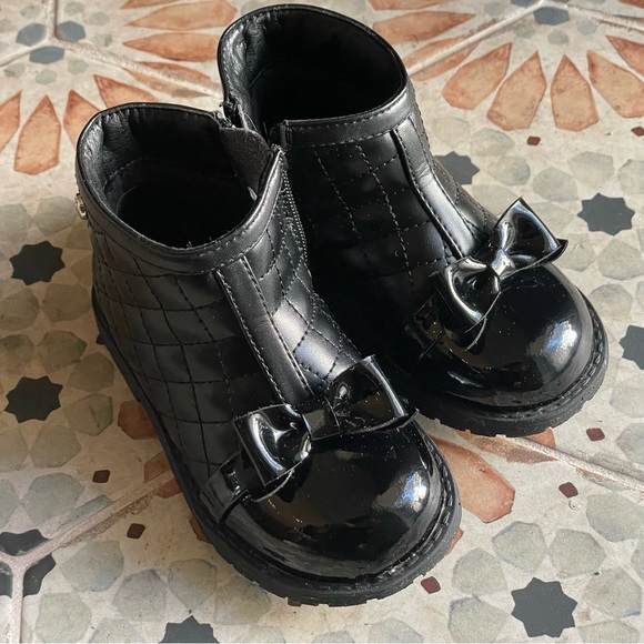 Toddler Ankle Boots with fleece lining - Picture 2 of 8